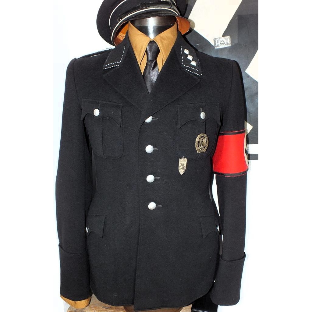 seragam Allgemeine SS tentara Jerman ww2 Waffen SS