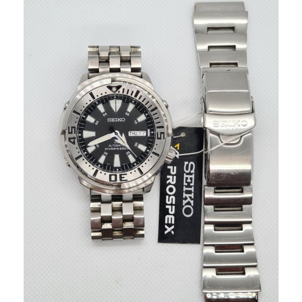 READY Seiko SRPE637K1 Baby Tuna Monster Free Bracelet ENGINEER Baru