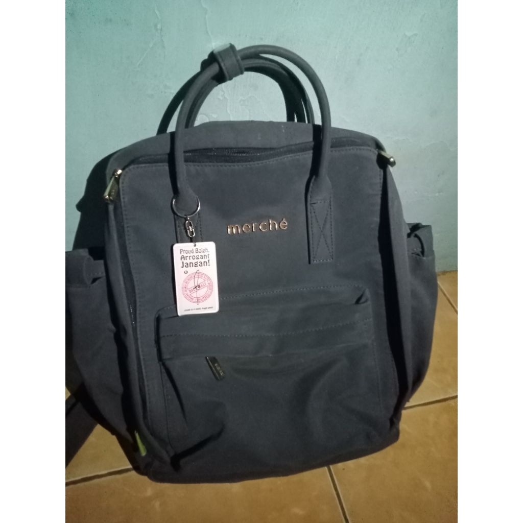 preloved tas merche navy
