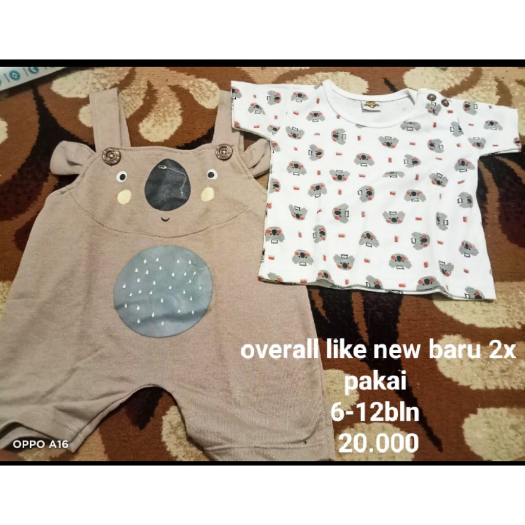 preloved overall bayi like new