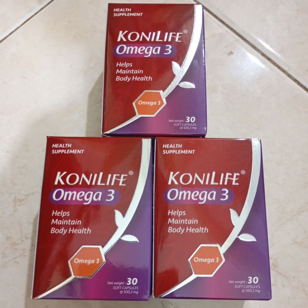 Konilife Omega 3 isi 30 kapsul