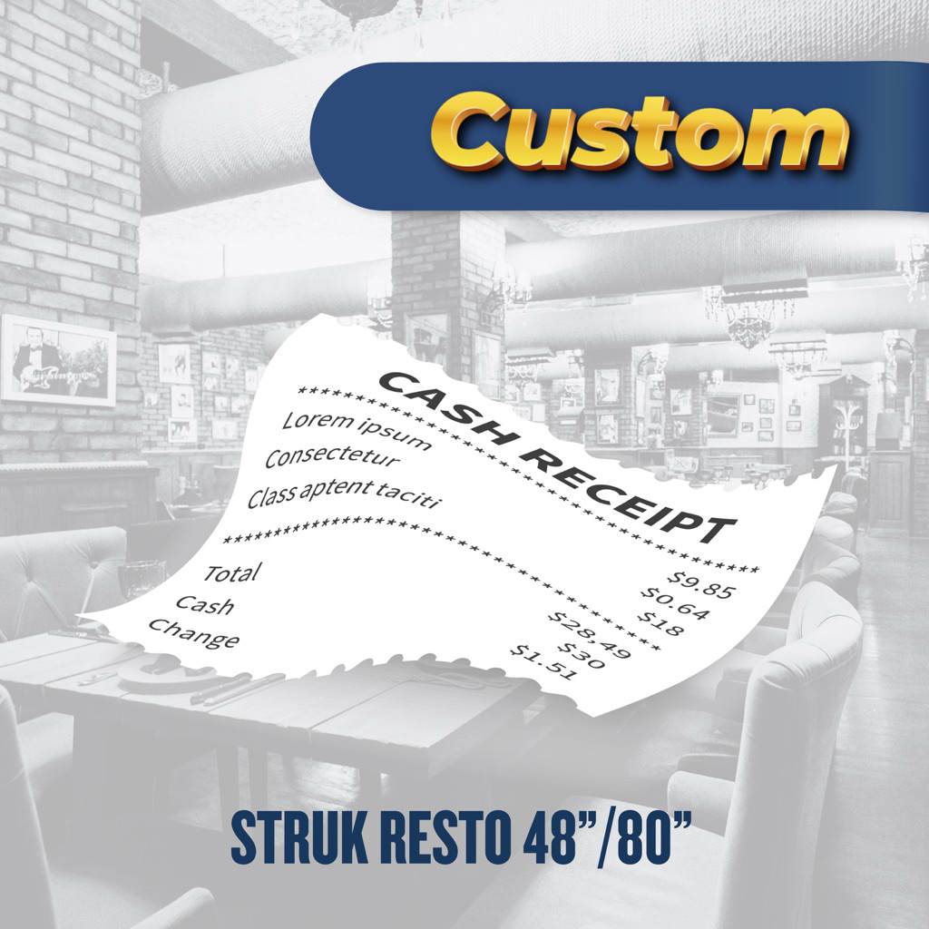 CETAK STRUK BELANJAN