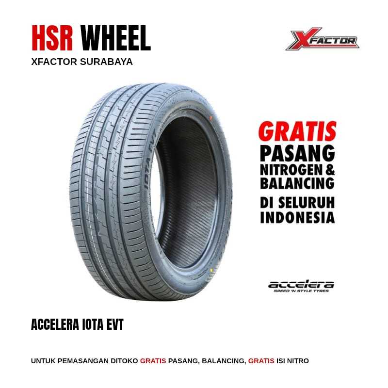 BAN MOBIL UKURAN 265 35 R19 ACCELERA iota EVT 265 35 R19 GRATIS PASANG DAN BALANCING