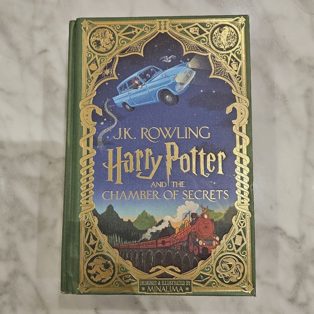 Harry Potter Chamber of Secrets Minalima HC US Preloved