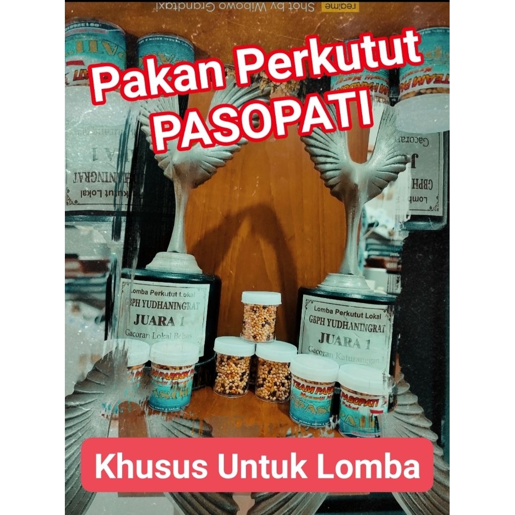 Pakan Perkutut Pasopati (KHUSUS LOMBA)