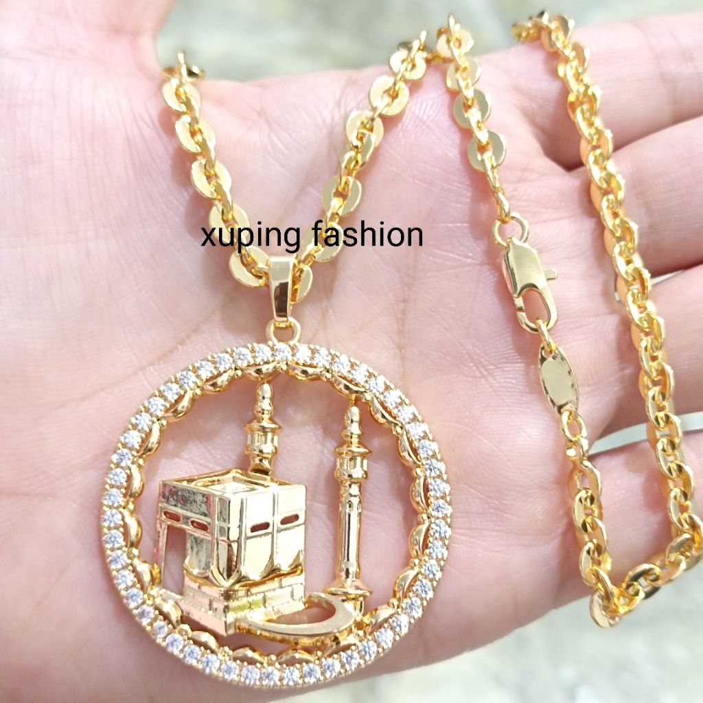 kalung set liontin KABAH /Liontin jumbo