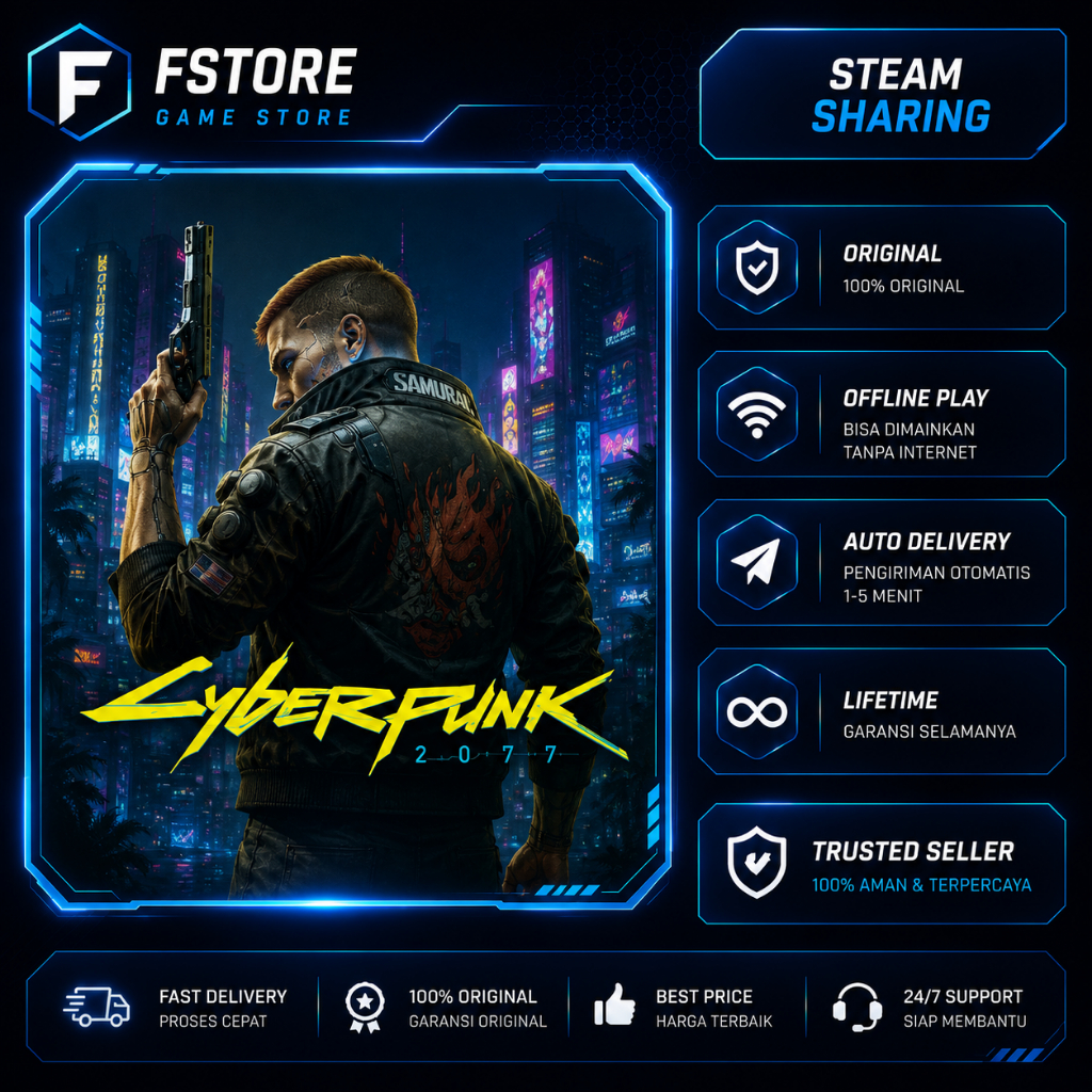 CYBERPUNK 2077 ULTIMATE EDITION STEAM PC ORIGINAL