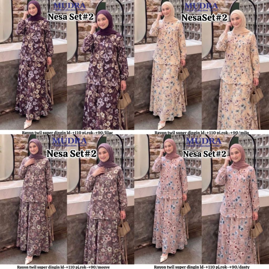 BAJU NESA SET#2 BY MUDRA