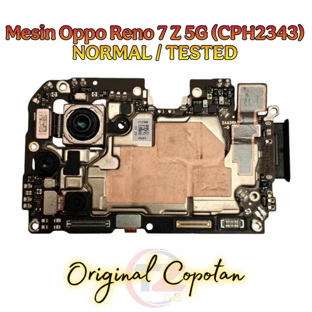 Mesin Oppo Reno7 Z 5G CPH2343 Ram 8/128 Normal Tested siap pakai Asli 100% Original Copotan