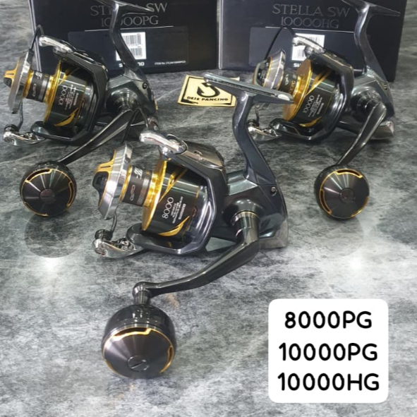 REEL SHIMANO STELLA SW 2025 8000PG 10000HG 10000PG - ORIGINAL GARANSI RESMI