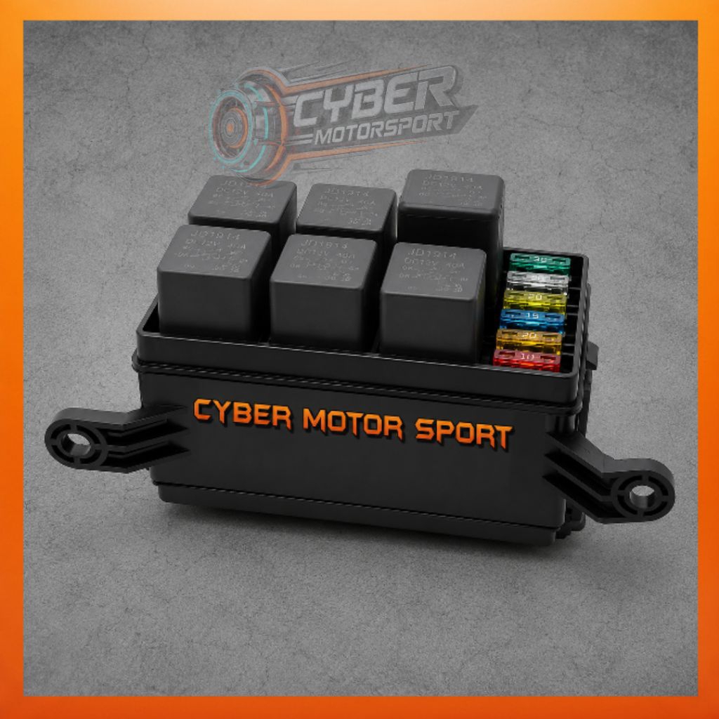 box relay sekring mobil universal fullset. fuse box plus relay. soket