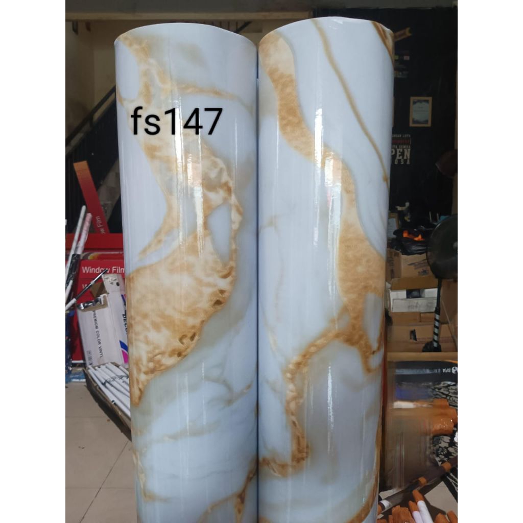 HPL PUTIH MARMER/HPL STIKER PUTIH MARMER/HPL MARMER MEJA/HPL STIKER MARMER UNTUK DEKORASI DINDING RU