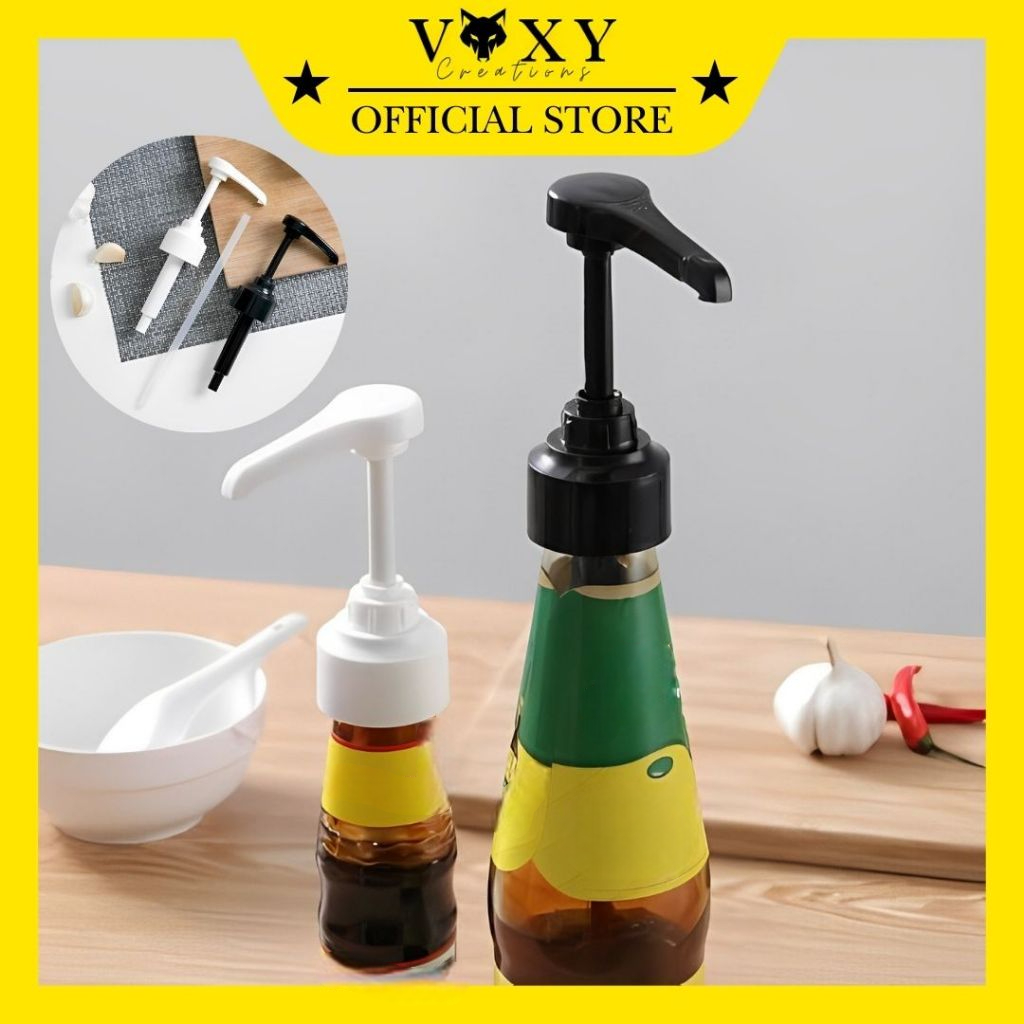 Alat Pompa Botol Saus Kecap Sirup Kepala Botol Pompa Kecap Pump Botol Saos