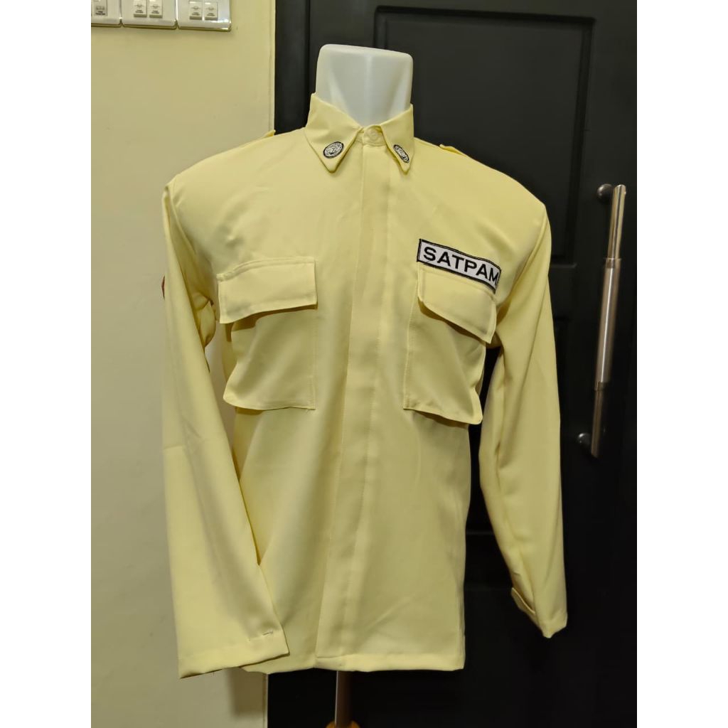 Baju seragam satpam PDL/PDH bahan premium (GAIA)