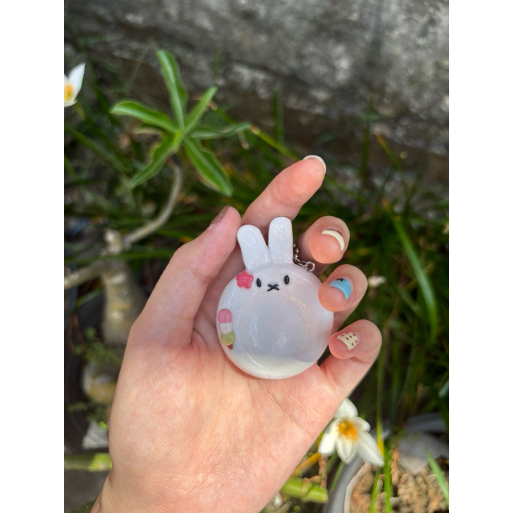 Worry Stone Miffy Polymer Clay