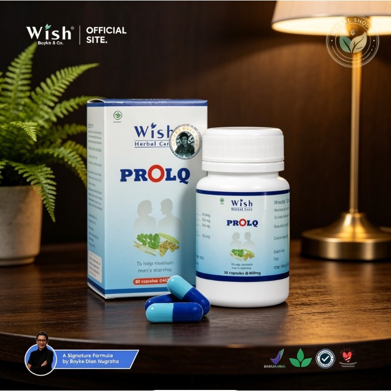 Kapsul ProlQ Herbal Original WISH dr Boyke