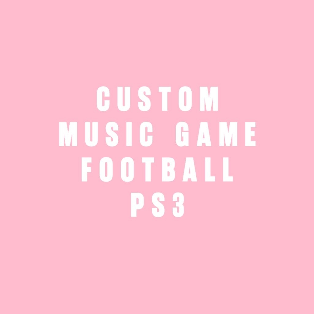 Custom Music Game Bola PS3