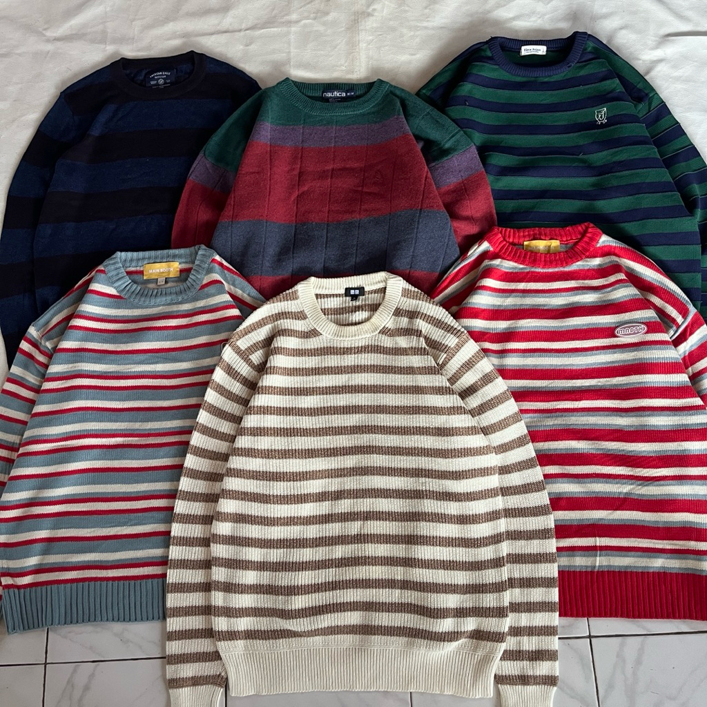 sweater knit/strip