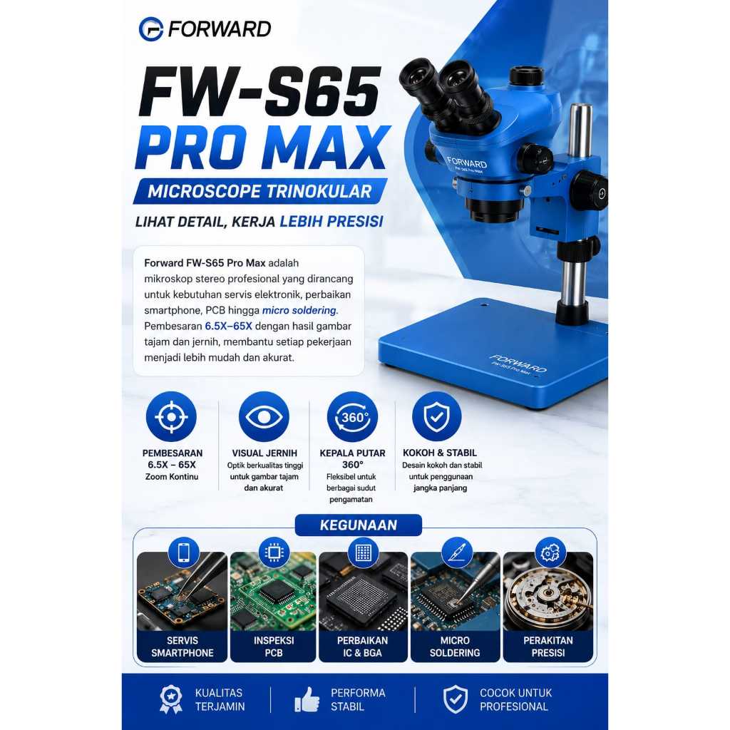 MICROSCOPE FORWARD S65 PRO MAX