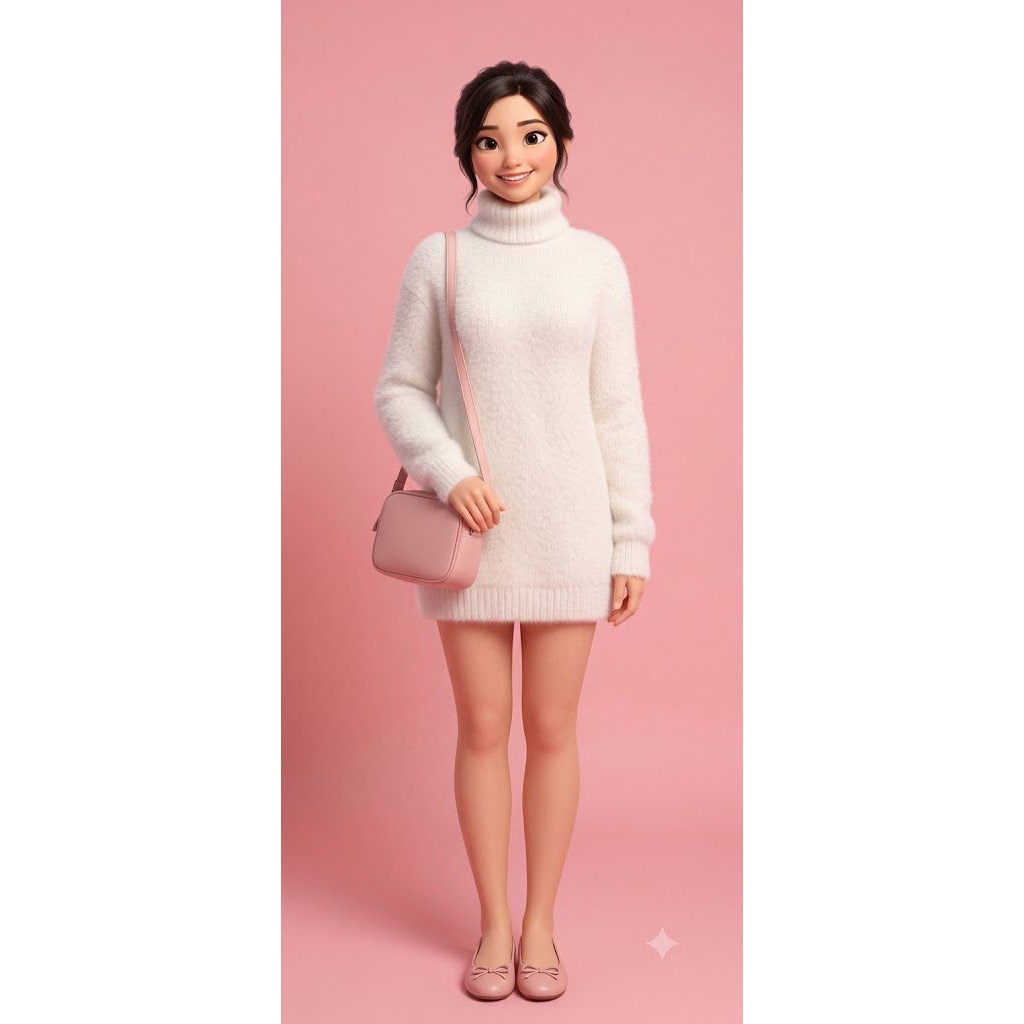 Long Sweater Fuzzy / Sweater Fuzzy / Sweater Bulu-Bulu / Sweater Fuzy / Fuji / Sweater Bulu Anggora 