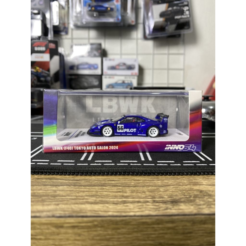 INNO64 LBWK F40 Tokyo Auto Salon 2024 PILOT SEGEL