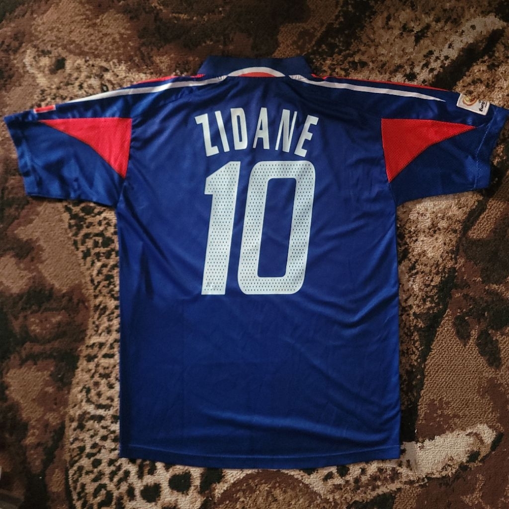 Jersey France Perancis Prancis 2004 Zidane