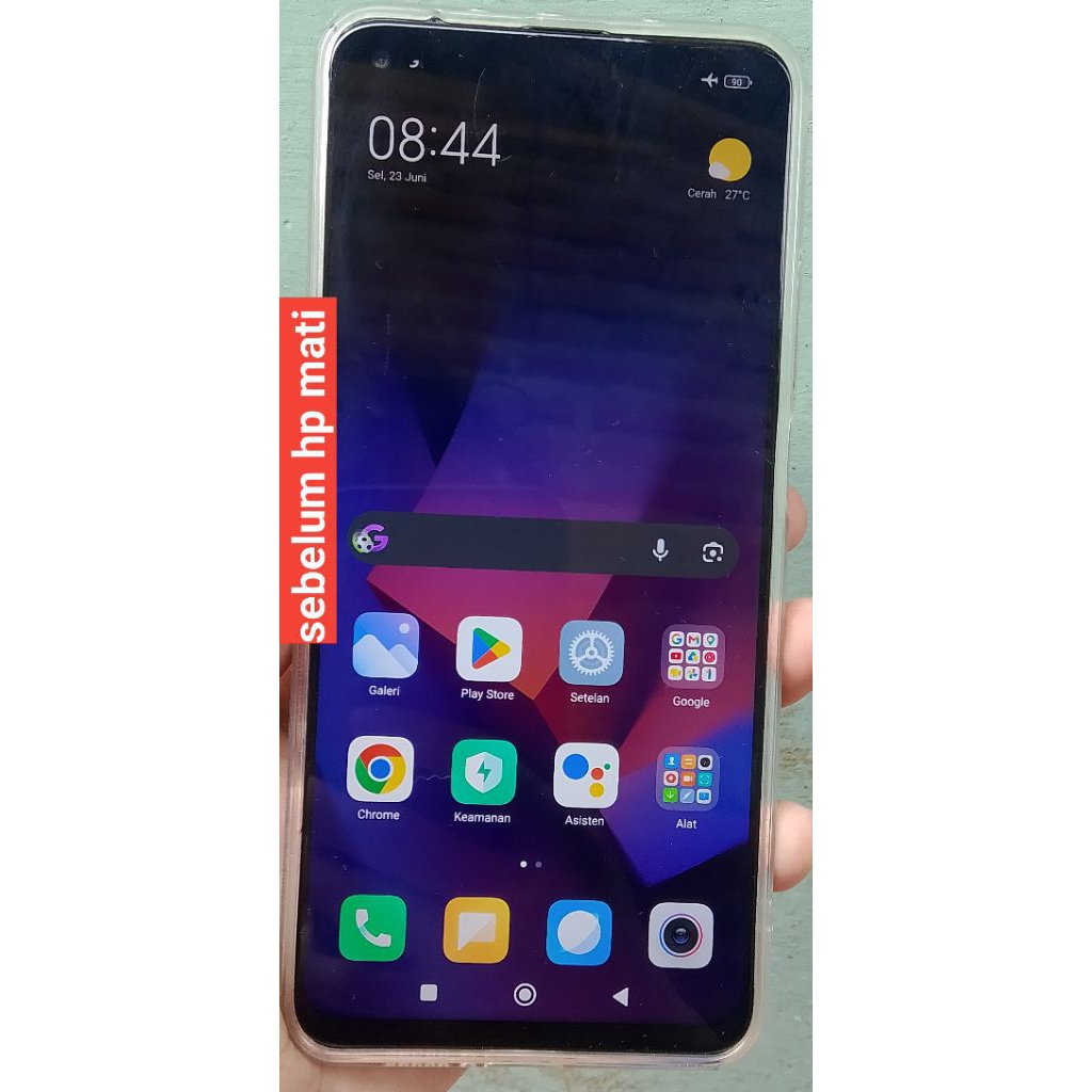 Mi 10T 8/128GB Second tiba-tiba mati