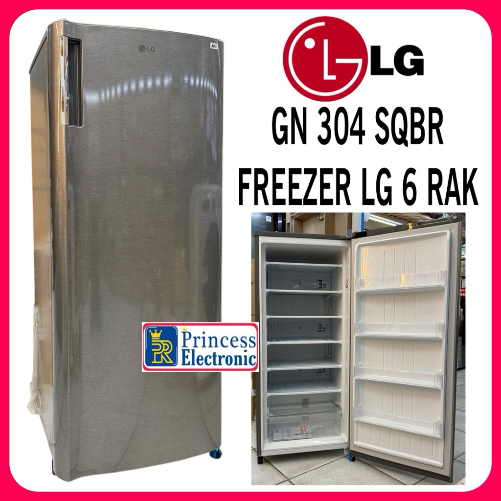 Freezer 6 Rak Merk LG Untuk Asi atau Es batu