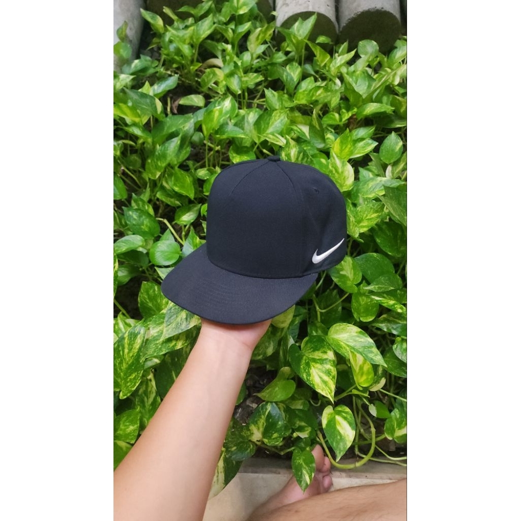 Topi Nike side logo - Nike Brand ( snapback - setelan ) ORIGINAL