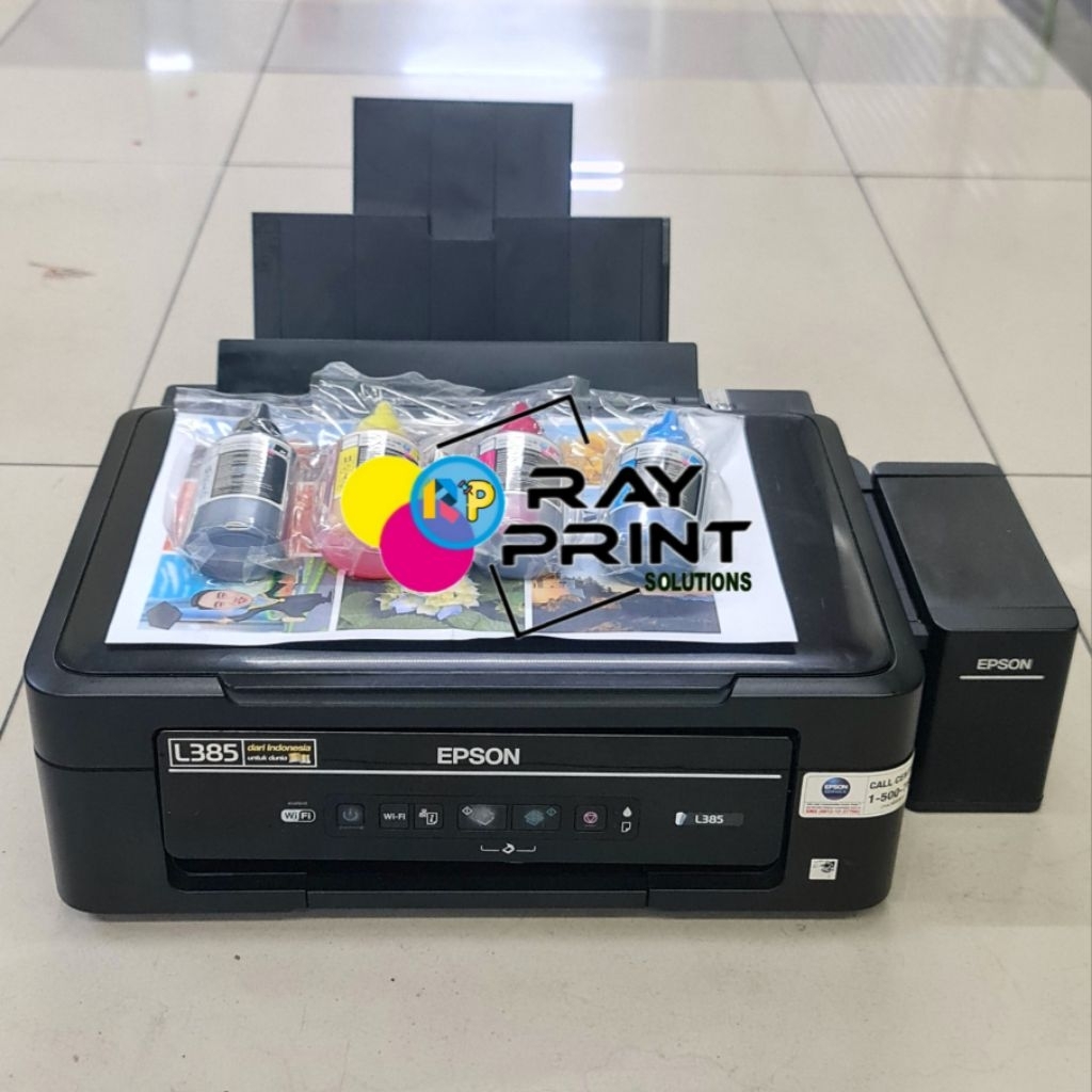 Printer Epson L385 Wifi Print Scan Copy
