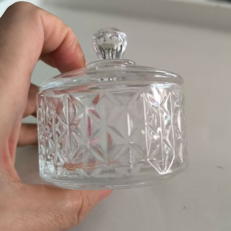 Toples Kaca mini candy jar bening kaca