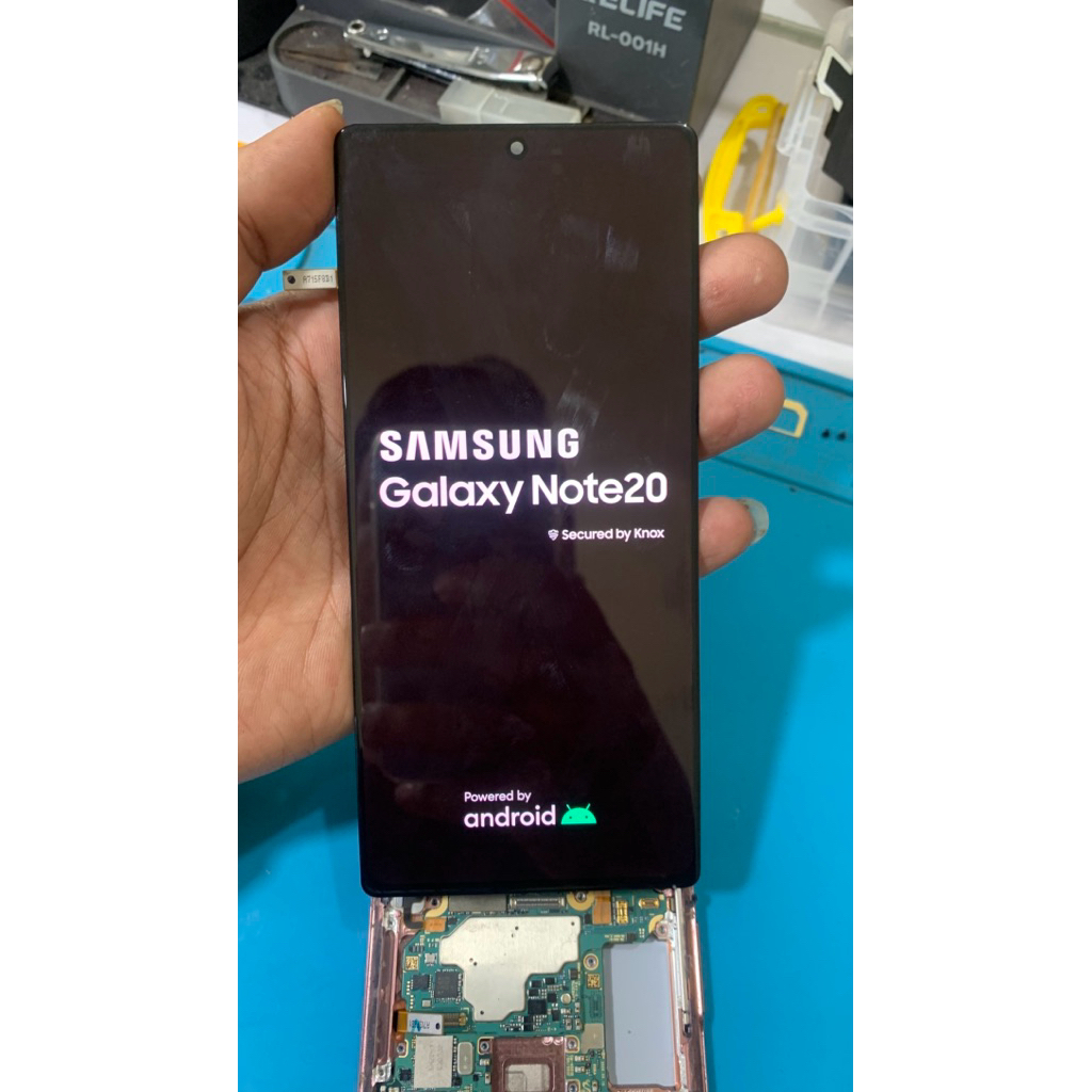 LCD SAMSUNG NOTE 20, normal. minus sedikit