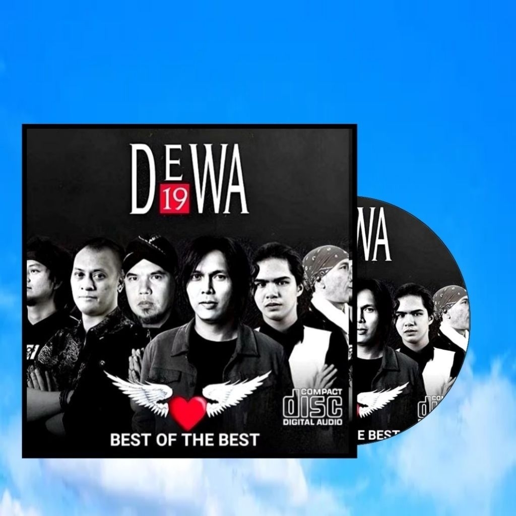 KASET CD COMPACT DISC LAGU POP BAND 2000AN ALBUM DEWA 19-KASET CD MOBIL ORIGINAL-KASET CD BUAT DI MO