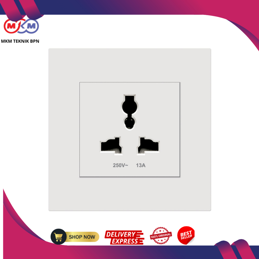 Stop Kontak Universal Boss B10413S