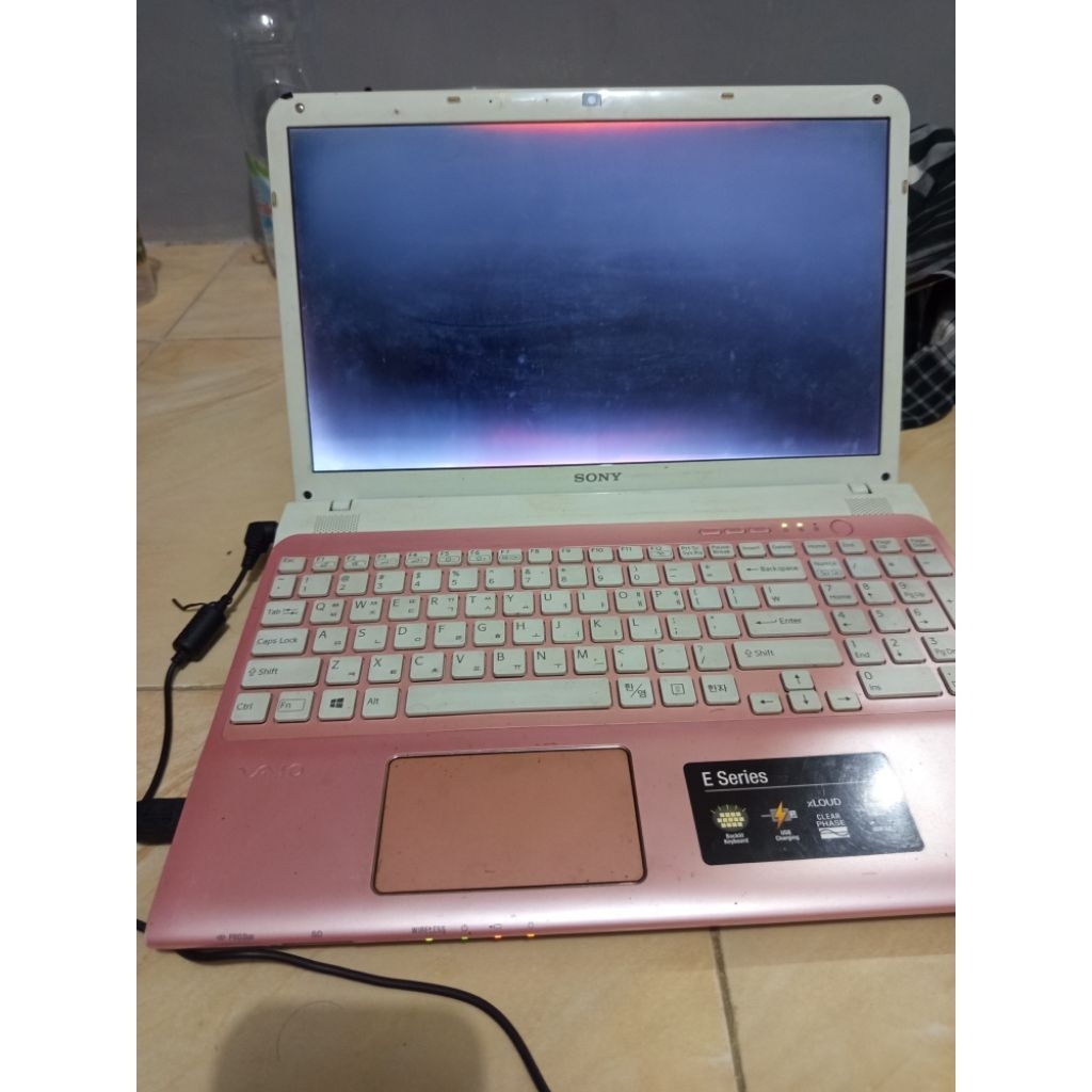 Laptop Vaio series E bekas preloved