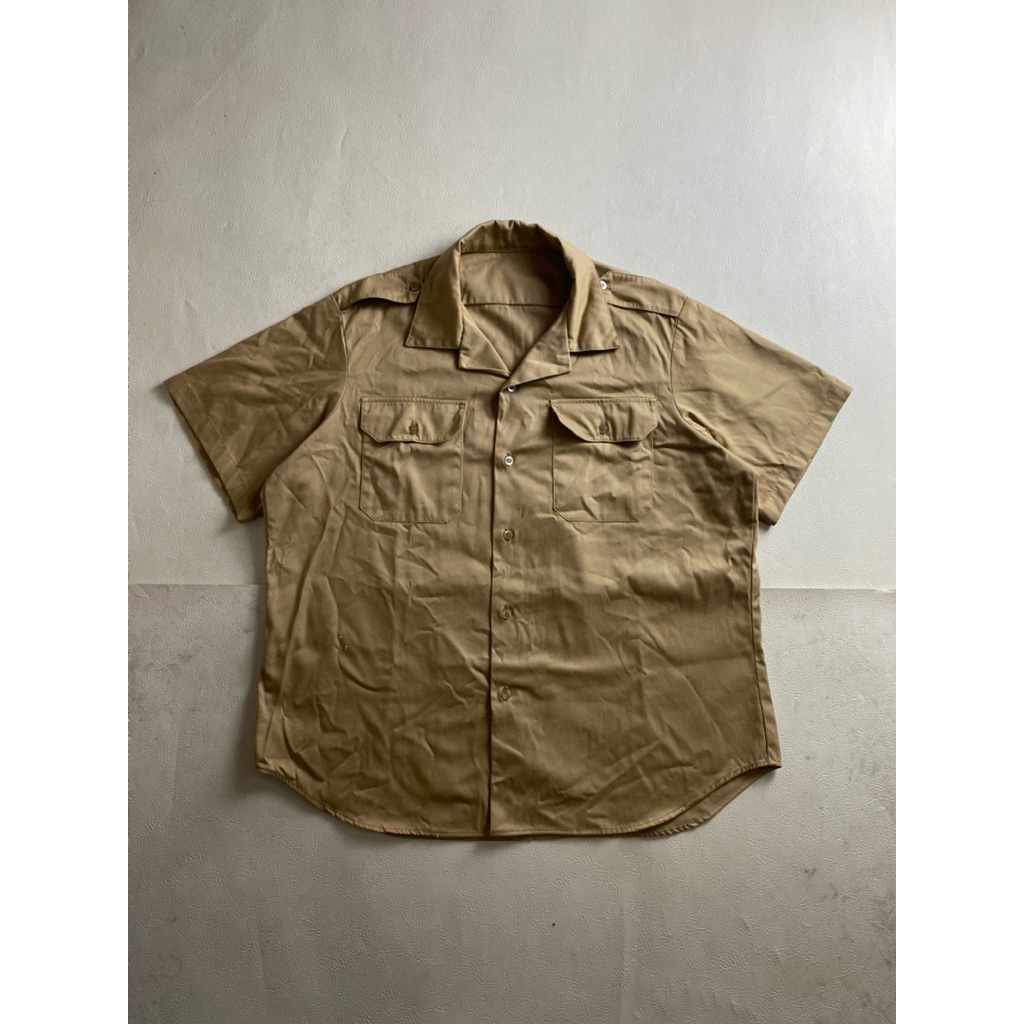 Vintage 70s US Army Officer Shirt