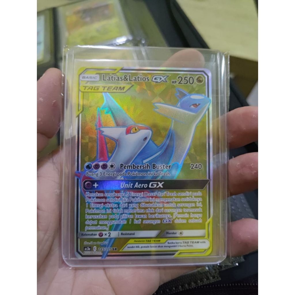 Kartu Pokemon Latias Latios Tag Team SR Indo