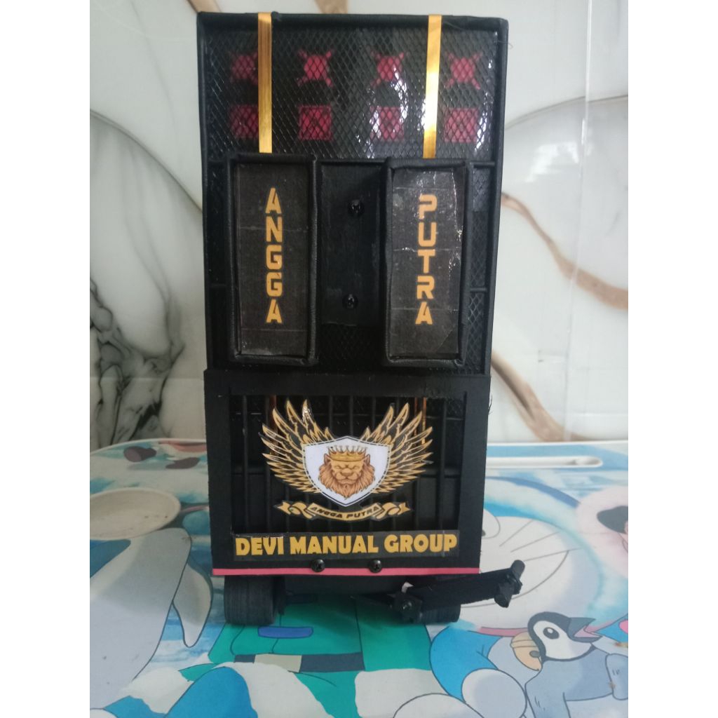 Miniatur dokar singa depok yang sederhana " ANGGA PUTRA " team sambung mangan