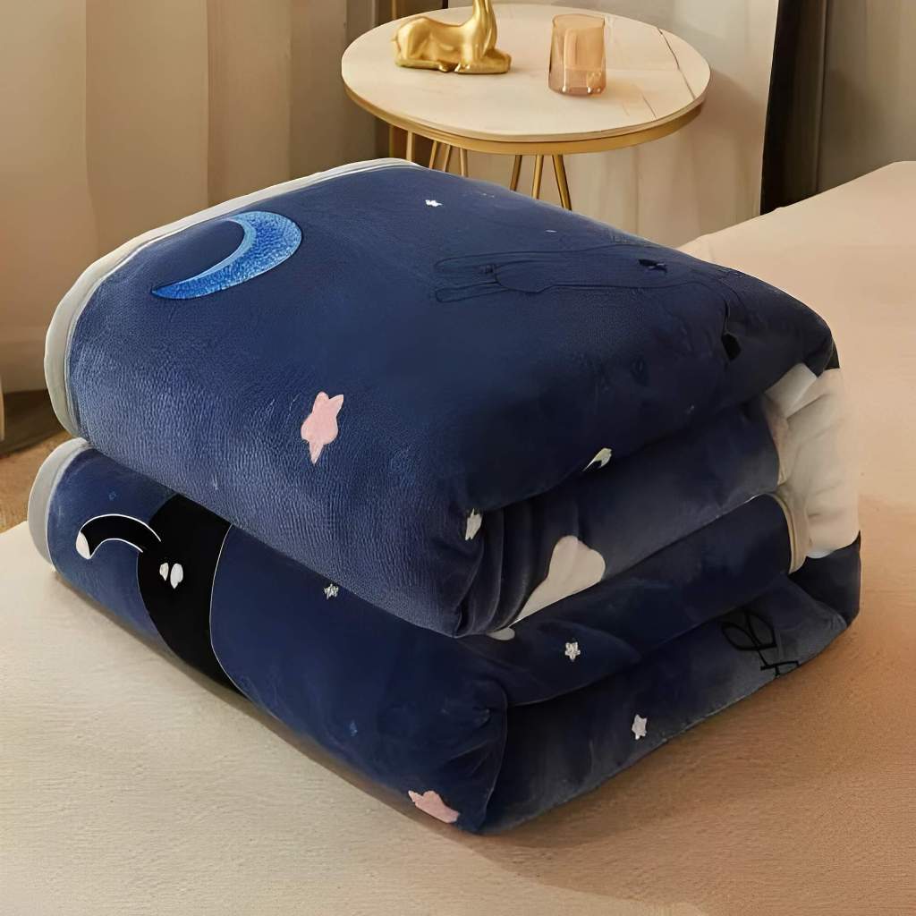 Selimut Dewasa Bulu Halus Lembut 135x185 Motif Baru Murah Berkualitas