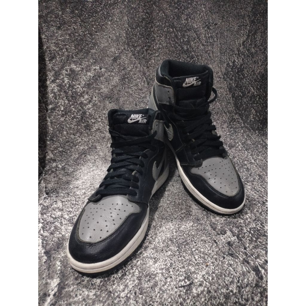 Sepatu Ni ke Jordan 1 black grey