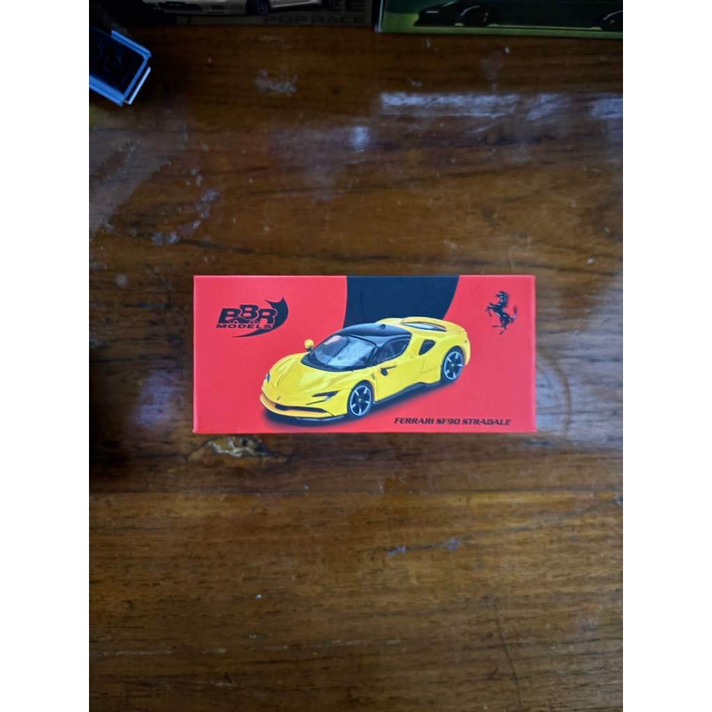 BBR Model Ferrari SF90 Stradale Yellow (Giallo Modena)