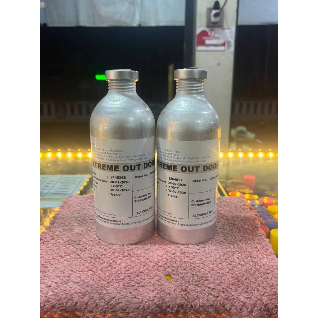 EXTREME OUTDOOR 500ML/SEGEL PARFEX ( bibit parfume murni kemasan botol kaleng segel parfex original)