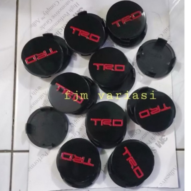 TUTUP COVER DOP DOF VELG AS CENTER BERING RODA TRD SPORTIVO SEMUA MOBIL TOYOTA AVANZA RUSH DAIHATSU 