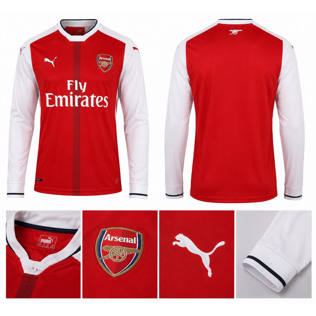 JERSEY HOME ARSENAL LENGAN PANJANG 2016/2017