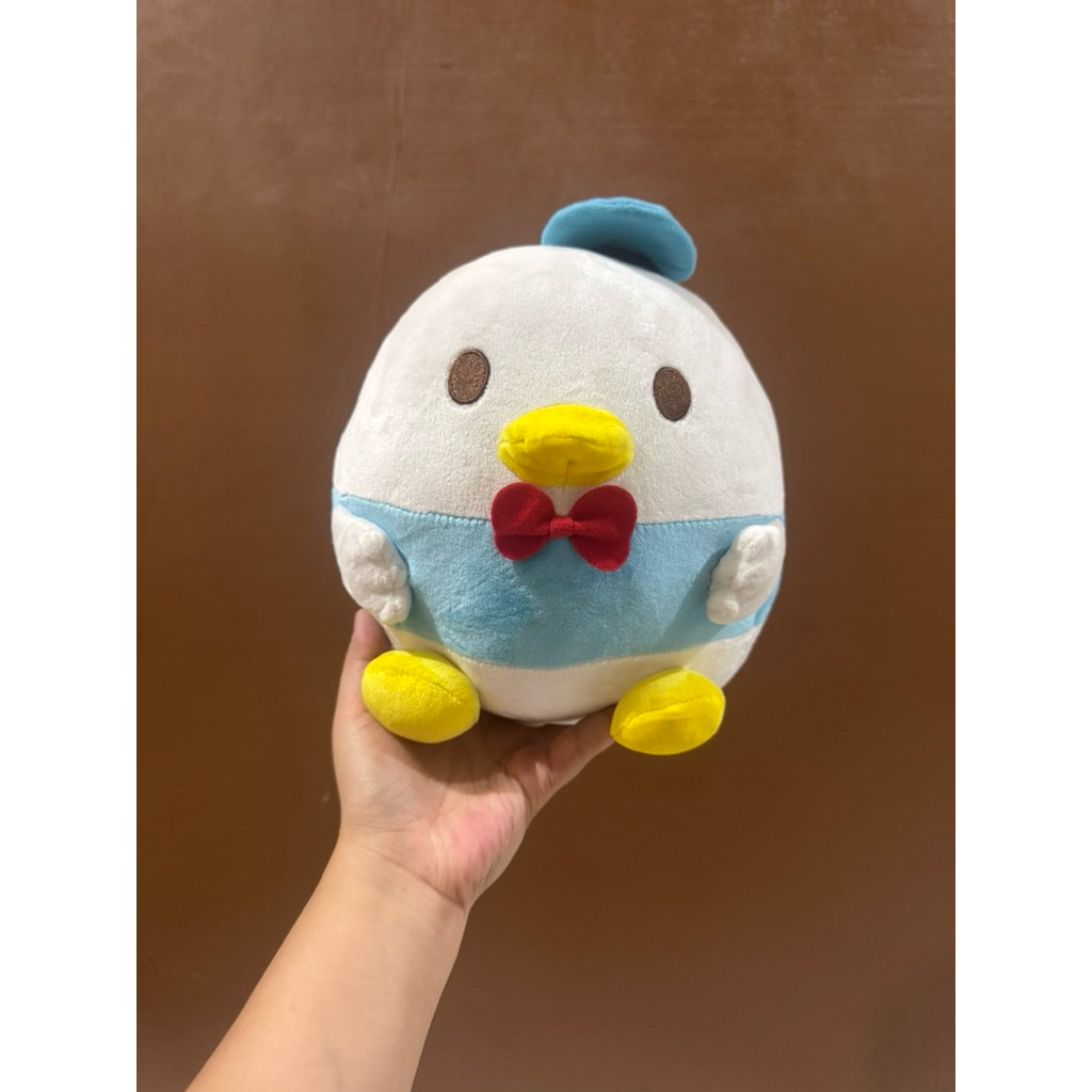 Boneka Karakter Donald Duck bentuk Bulat size 23x23cm Original / Boneka Donald duck / Boneka Karakte