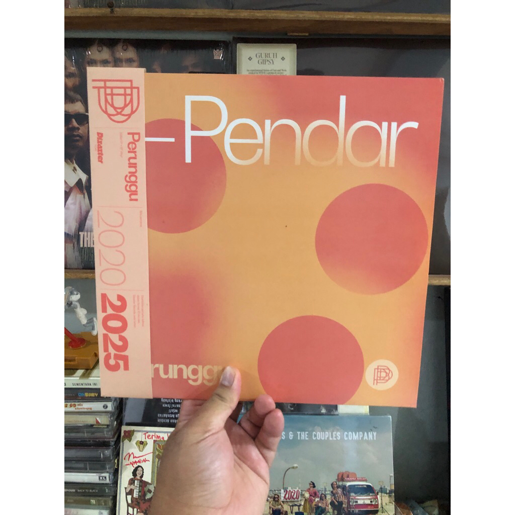vinyl / piringan hitam perunggu - pendar
