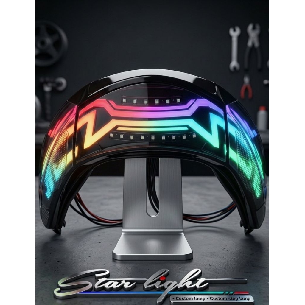 stoplamp vario karbu custom running sein