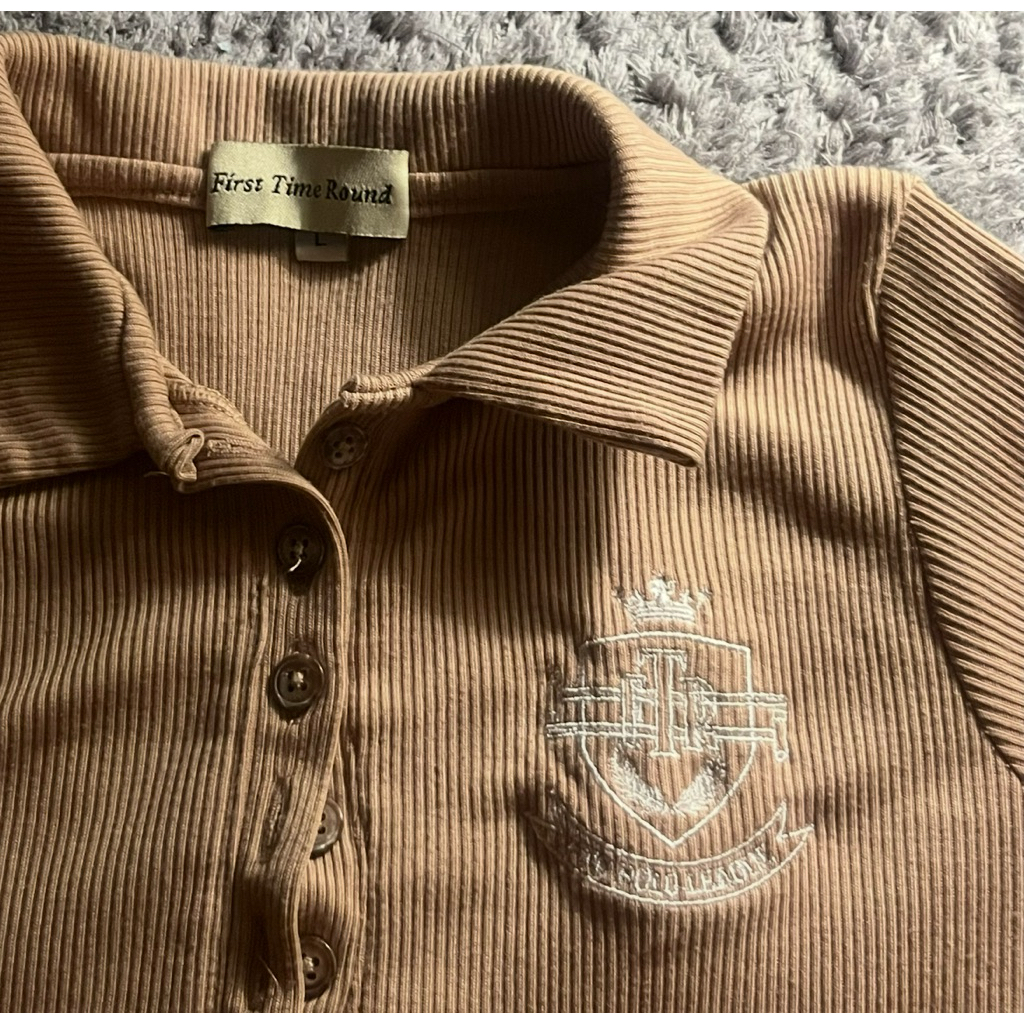 first time round cropped polo