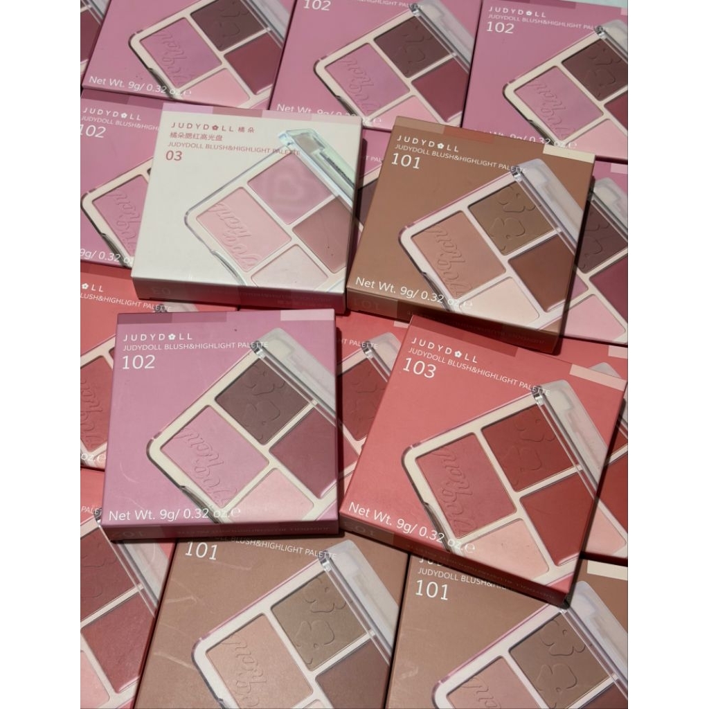Judydoll All In One Blush & Highlighter