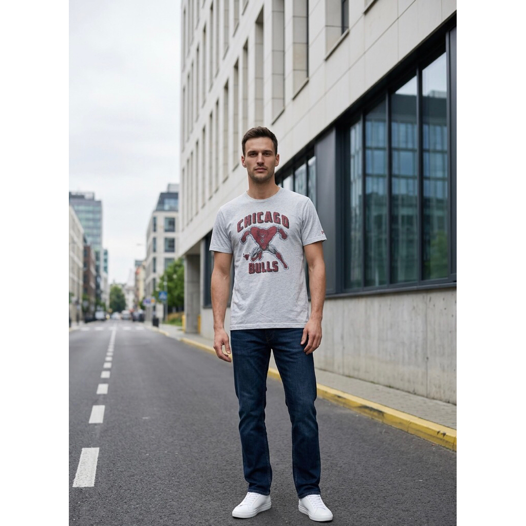 TSHIRT CHICAGO BULLS VINTAGE / KAOS VINTAGE / KAOS NBA / TSHIRT NBA